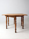 antique drop leaf table