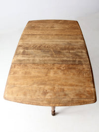 antique drop leaf table
