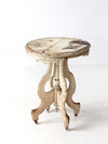 antique Victorian East Lake style accent table
