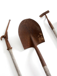 antique garden tool collection