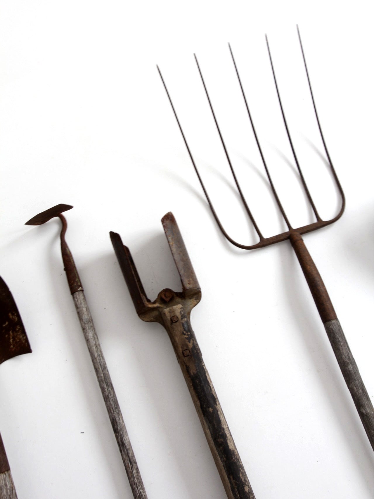 antique garden tool collection
