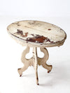 antique Victorian East Lake style accent table