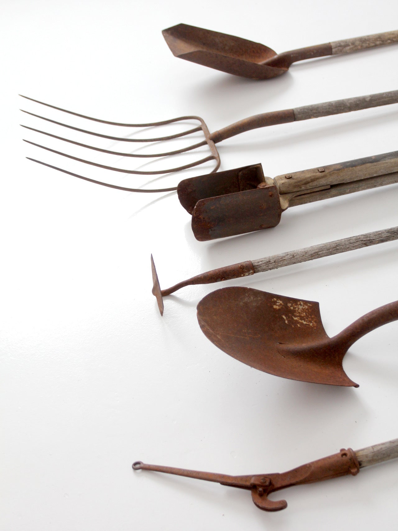 antique garden tool collection