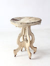 antique Victorian East Lake style accent table