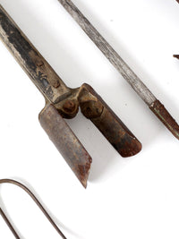 antique garden tool collection