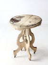 antique Victorian East Lake style accent table