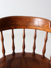 antique captain's chair