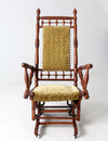 antique Victorian rocking chair