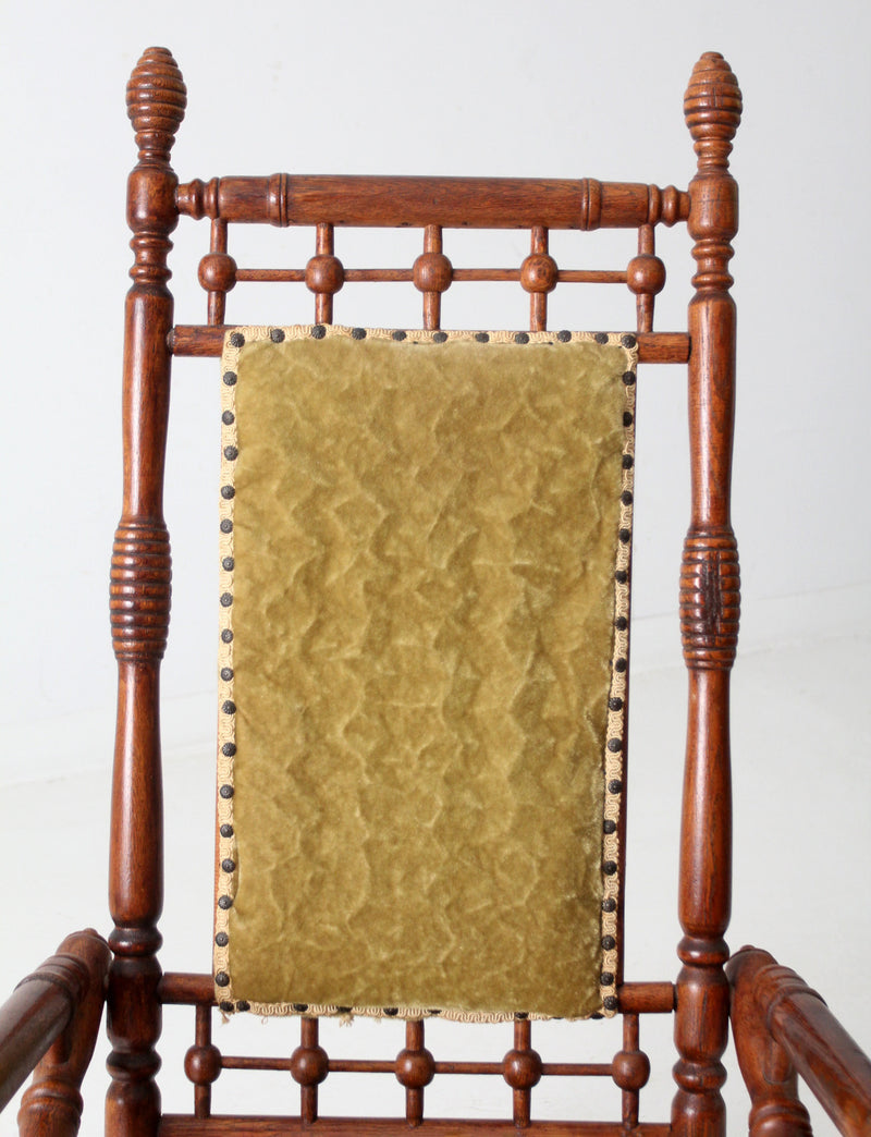 antique Victorian rocking chair