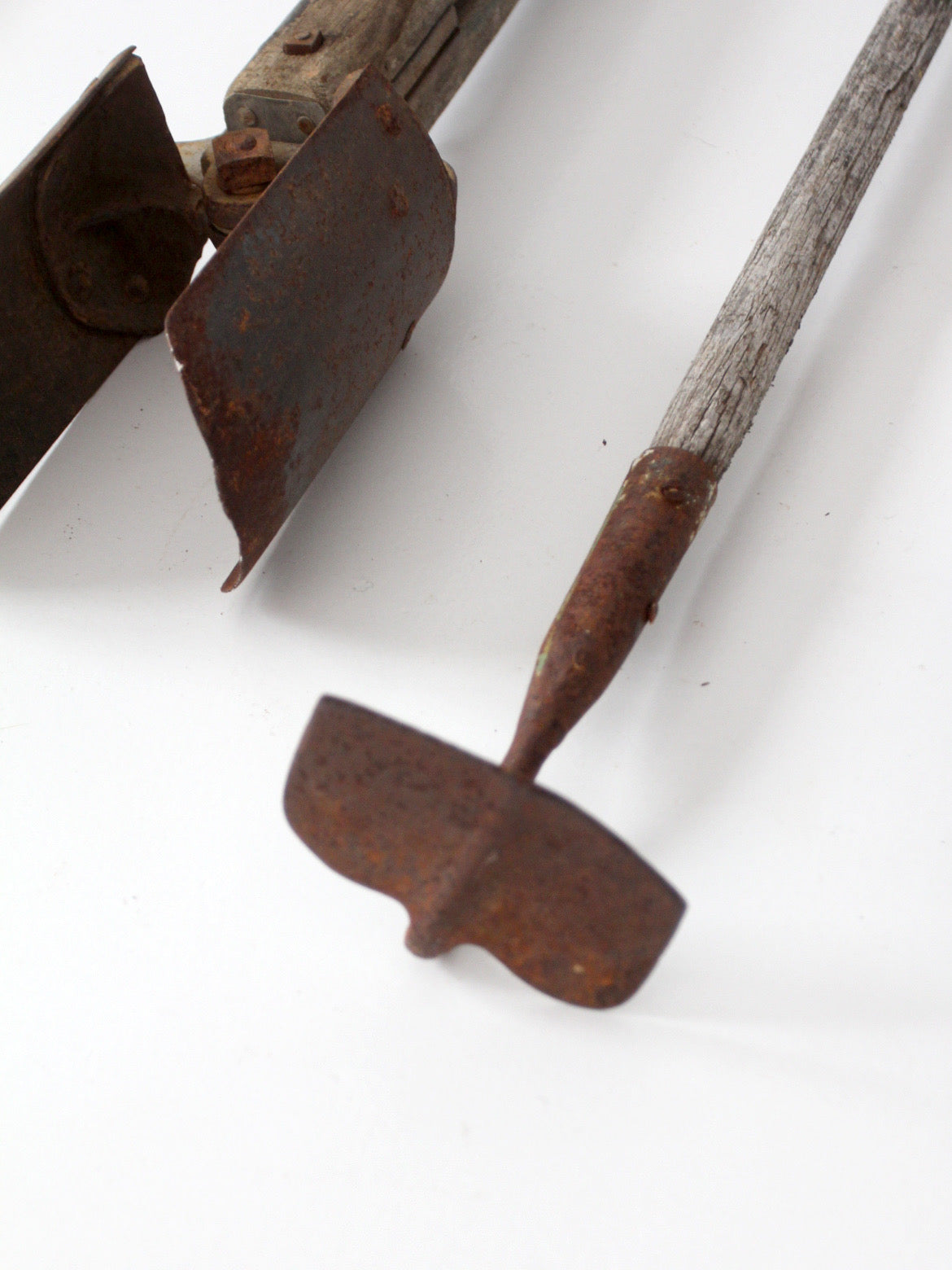 antique garden tool collection