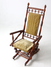antique Victorian rocking chair