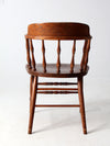antique captain's chair