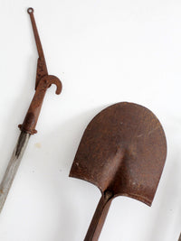antique garden tool collection