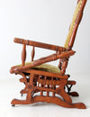 antique Victorian rocking chair