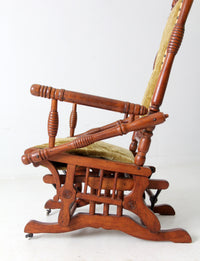 antique Victorian rocking chair