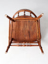 antique captain's chair