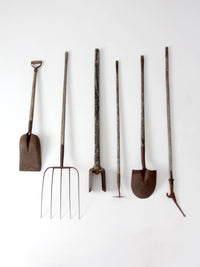 antique garden tool collection