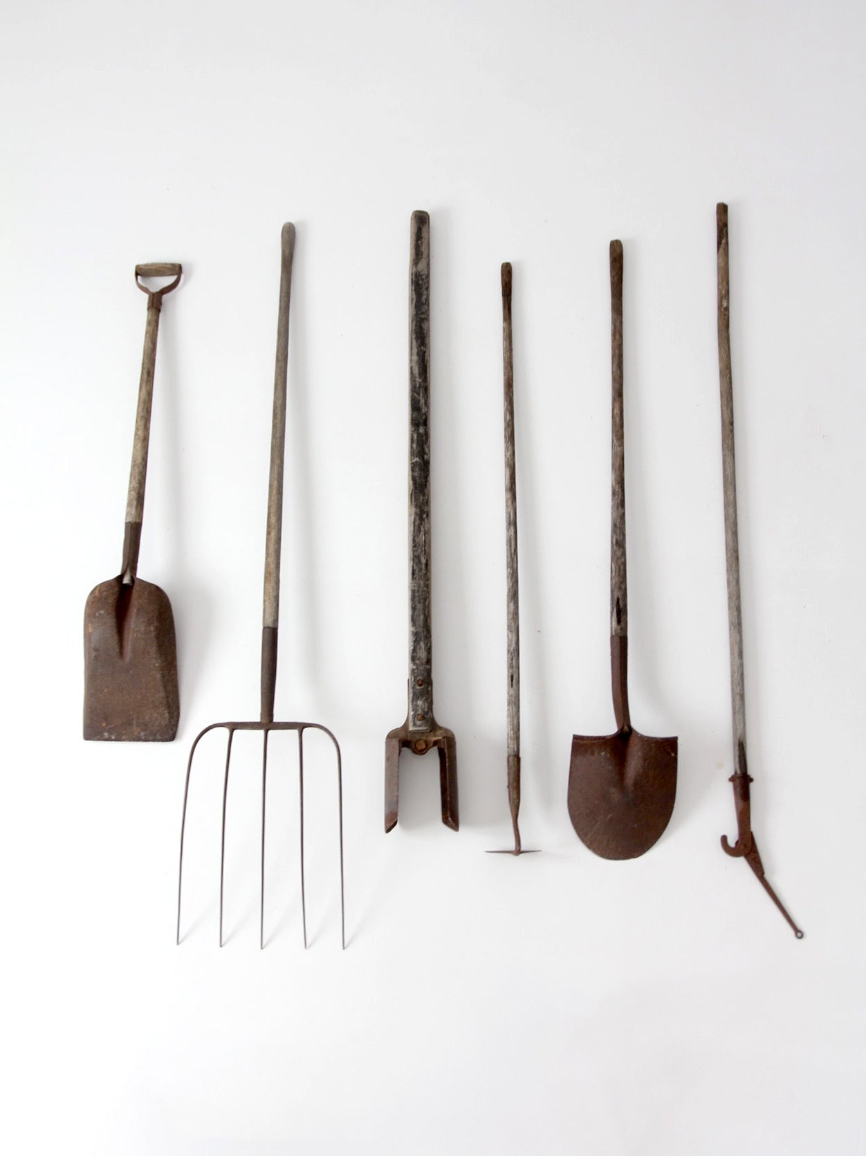 antique garden tool collection