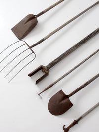 antique garden tool collection