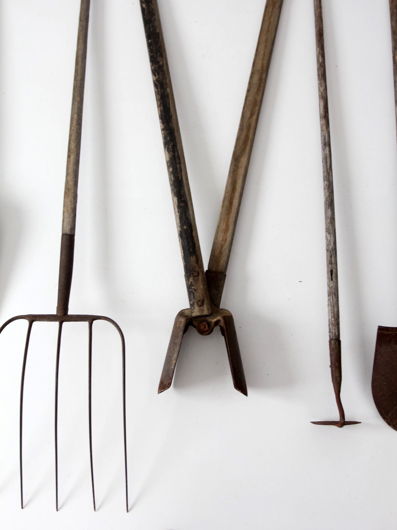 antique garden tool collection