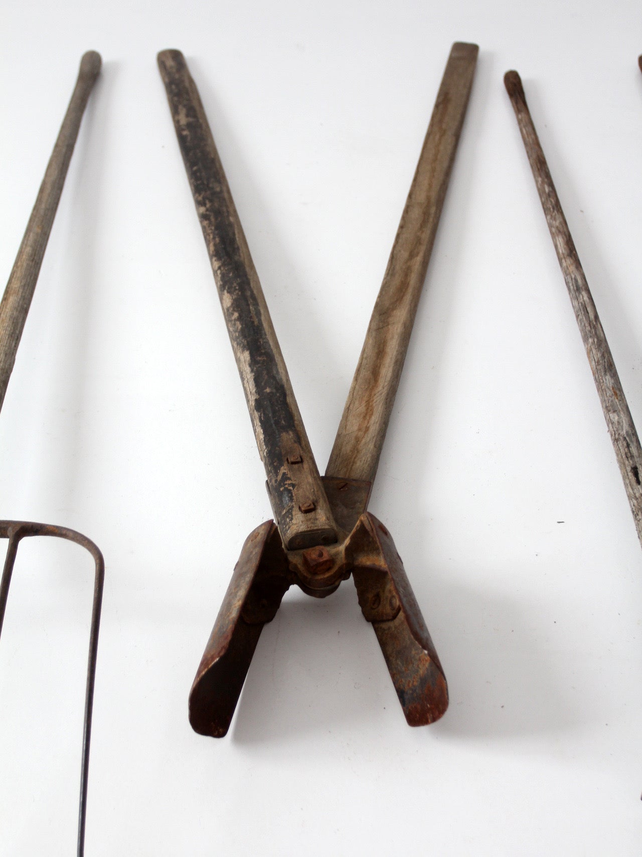 antique garden tool collection