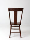 antique splat-back side chair