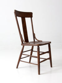 antique splat-back side chair
