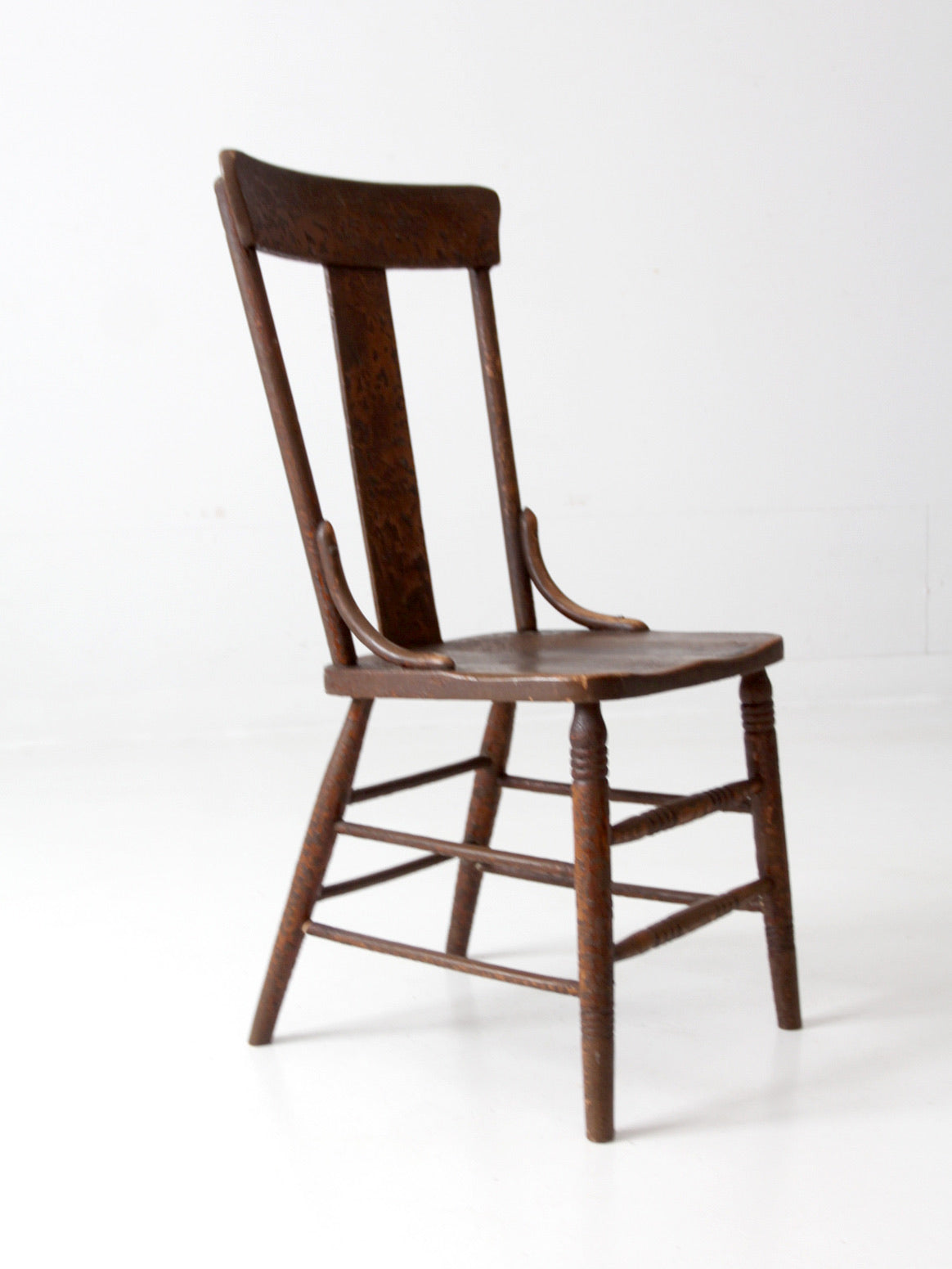 antique splat-back side chair