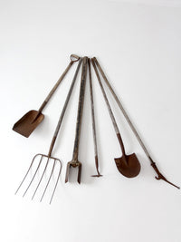 antique garden tool collection