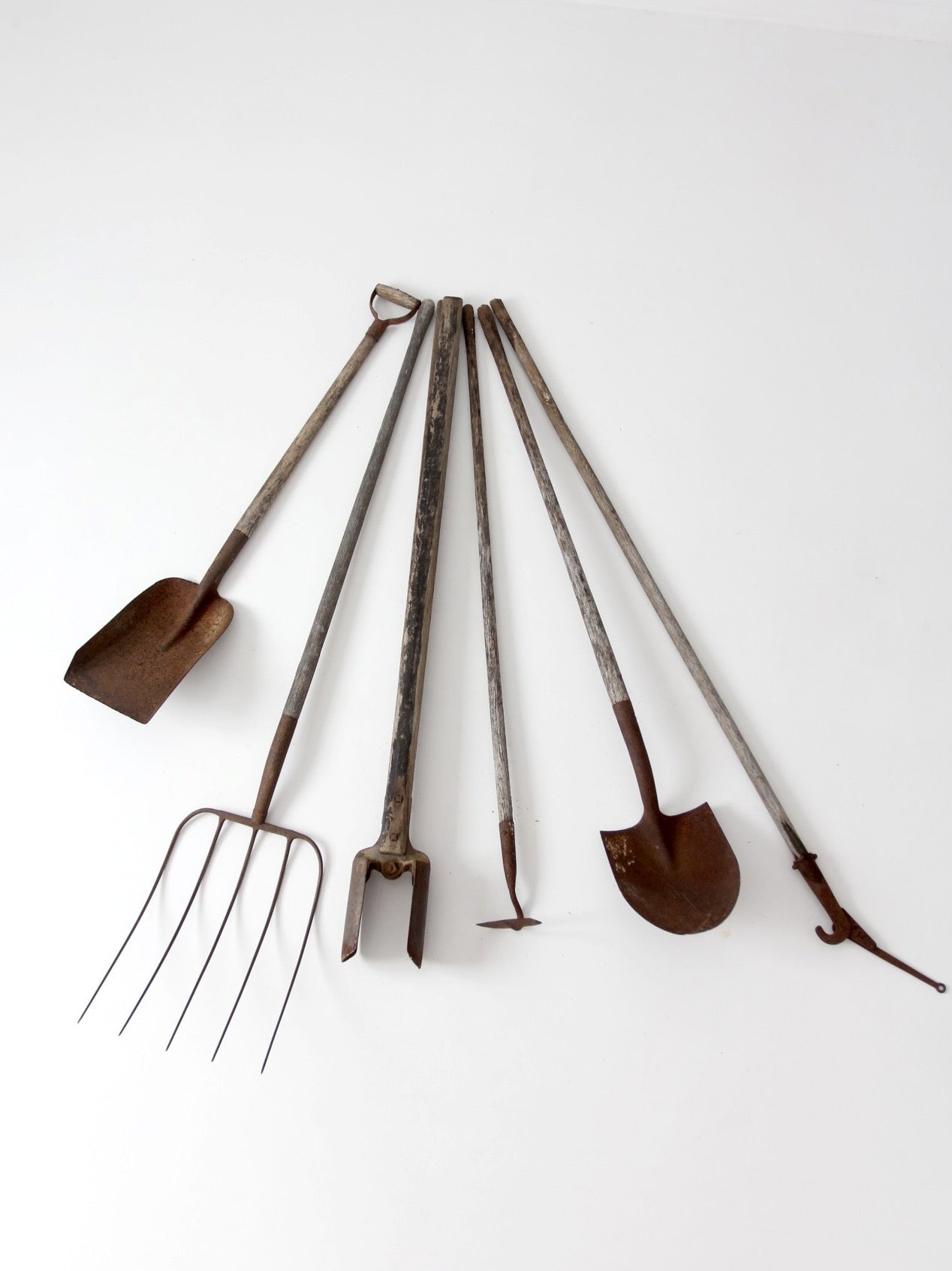 antique garden tool collection