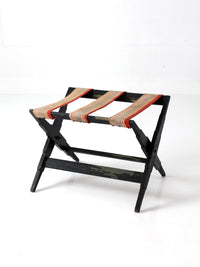 1930s folding hotel luggage rack