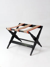 1930s folding hotel luggage rack