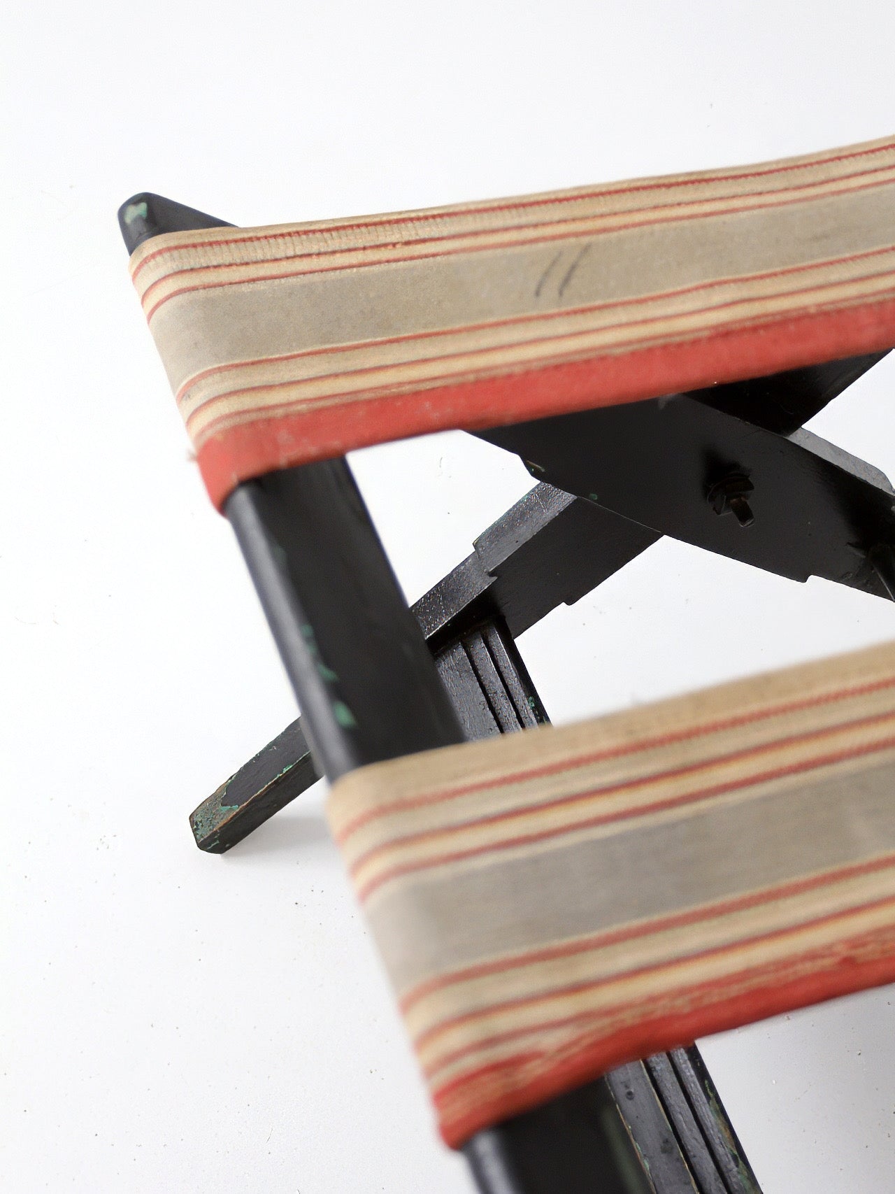 1930s folding hotel luggage rack