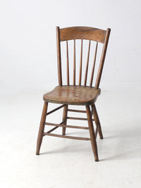 antique primitive farmhouse chair