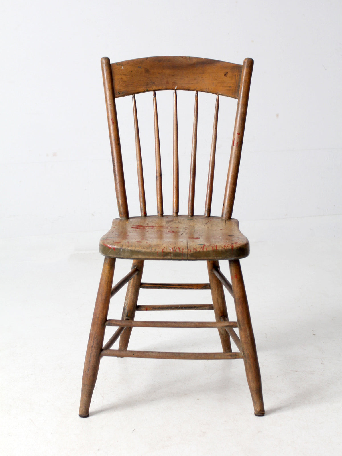 antique primitive farmhouse chair