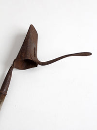antique primitive garden tools collection