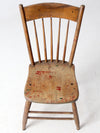 antique primitive farmhouse chair