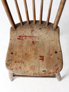 antique primitive farmhouse chair