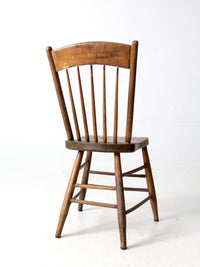 antique primitive farmhouse chair