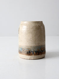 vintage studio pottery vase