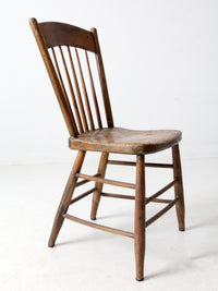 antique primitive farmhouse chair