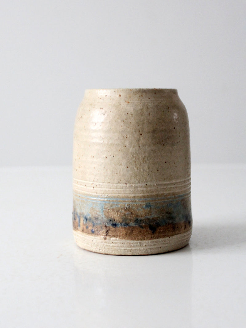 vintage studio pottery vase