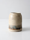 vintage studio pottery vase