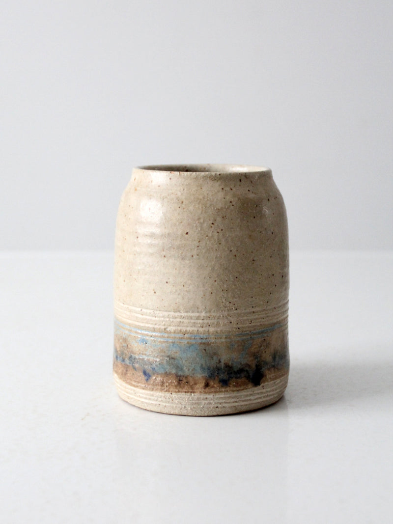 vintage studio pottery vase