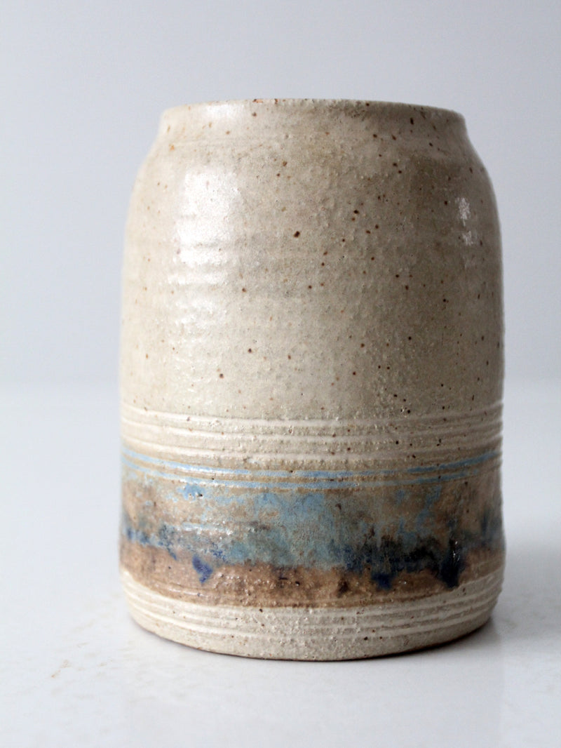 vintage studio pottery vase