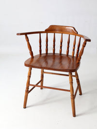 antique low back Windsor arm chair