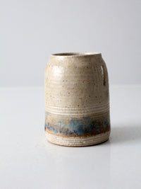 vintage studio pottery vase