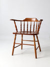 antique low back Windsor arm chair