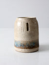 vintage studio pottery vase