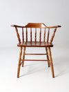 antique low back Windsor arm chair